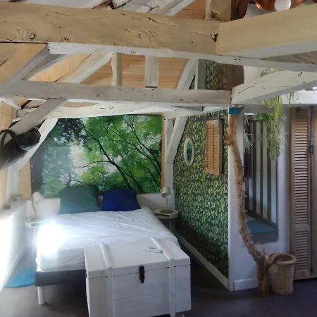 Проживание в семье Chambres De Marianne *
